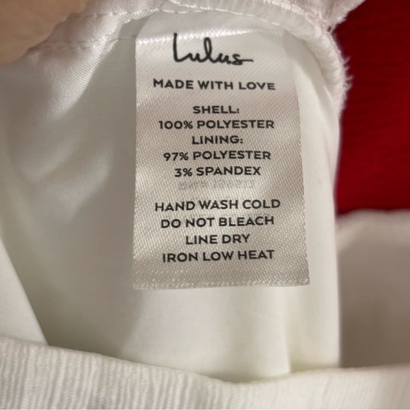 NWOT Lulus Boardwalk Bliss White Tiered Asymmetrical Midi Dress- M - Picture 12 of 13